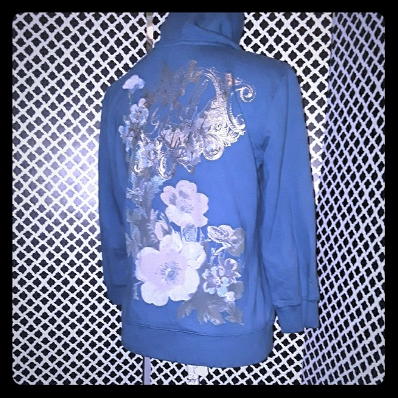 Juicy Couture Jackets & Blazers - JUICY COUTURE ZIP FRONT HOODIE